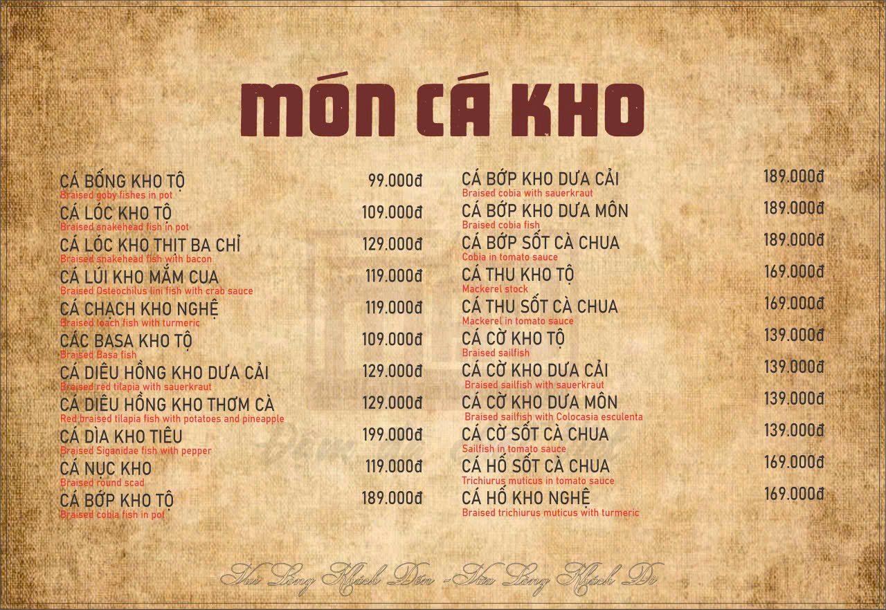 Thực đơn 3